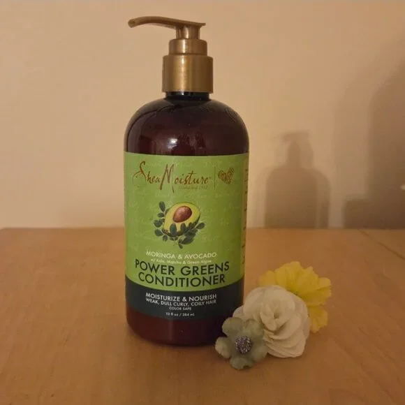 ⭐️ HOST PICK ⭐️ NWT Shea Moisture Power Greens Conditioner with Pump - Picture 1 of 6